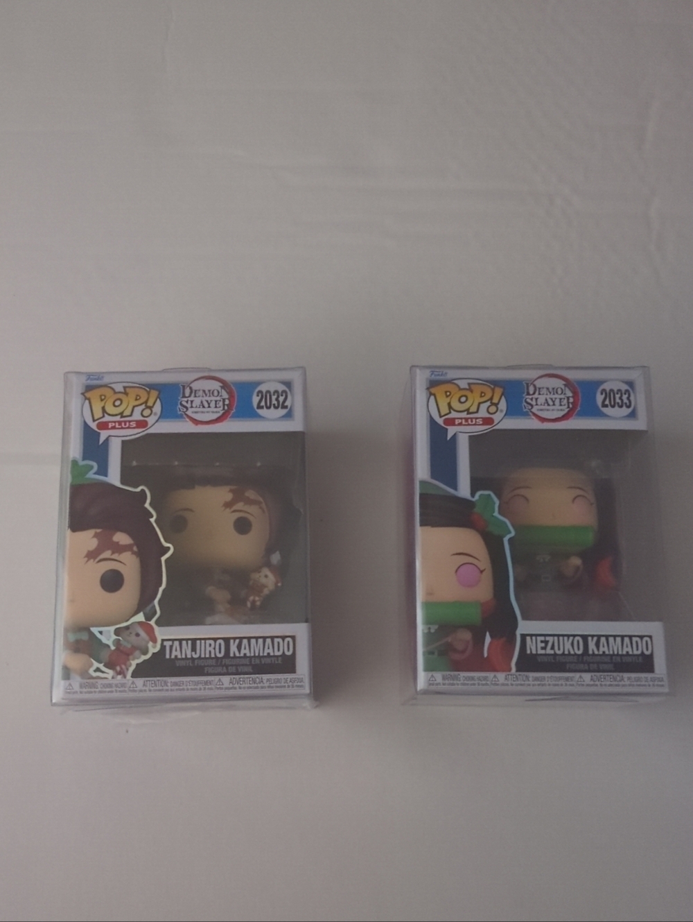 Funko Pop Plus! Tanjiro Kamado and Nezuko Kamado Vinyl Figure